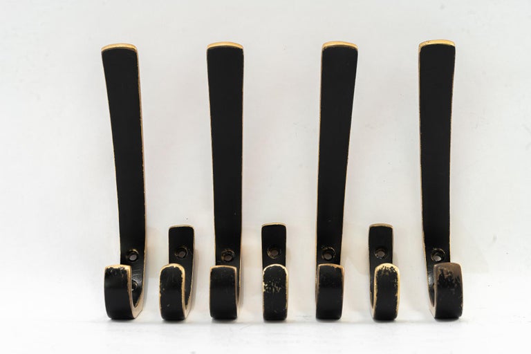 4 big and 3 small herta baller hooks vienna around 1950s