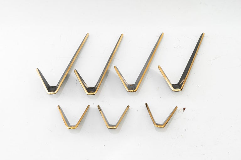 7 hooks by herta baller vienna around 1950s