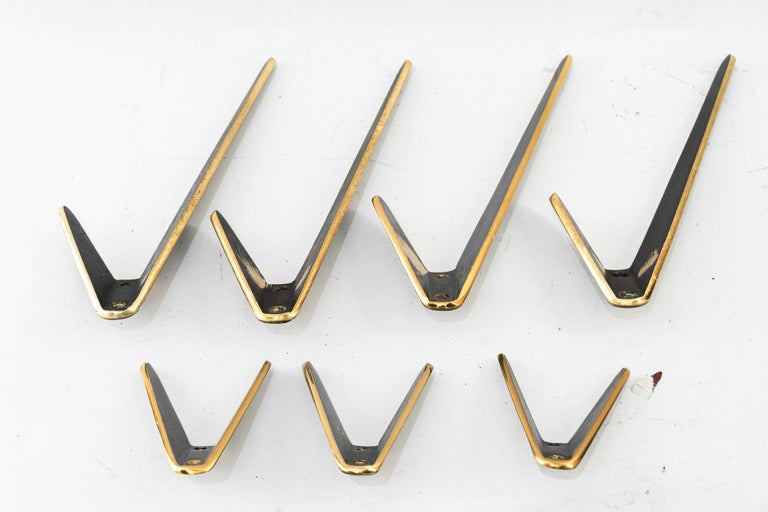 7 hooks by herta baller vienna around 1950s