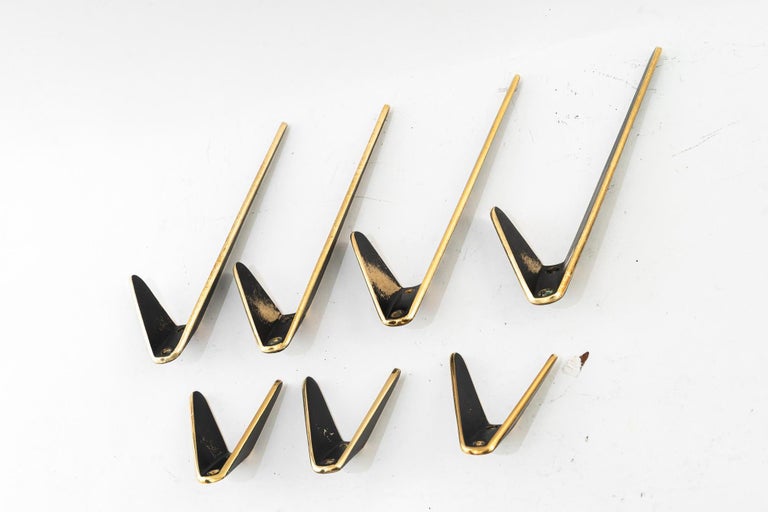 7 hooks by herta baller vienna around 1950s