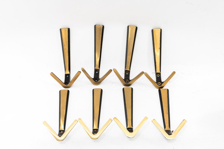8 herta baller wall hooks vienna around 1950s