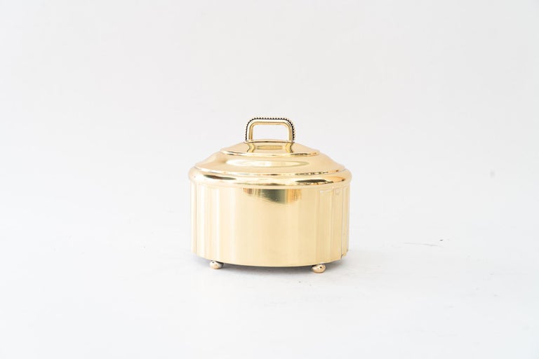 Argentor Art Deco Jewelry Box around 1920s ( signed on bottom )