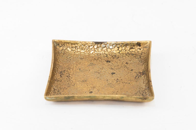 Hammered ashtray vienna around 1950s