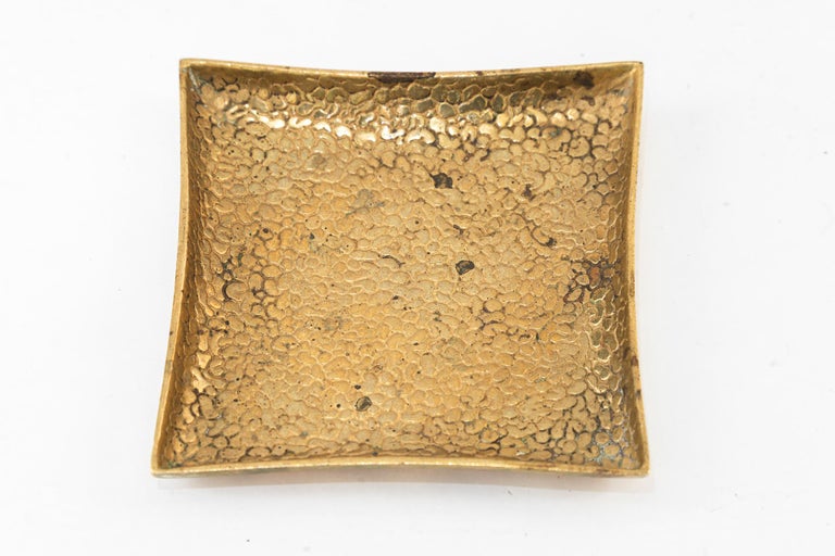 Hammered ashtray vienna around 1950s