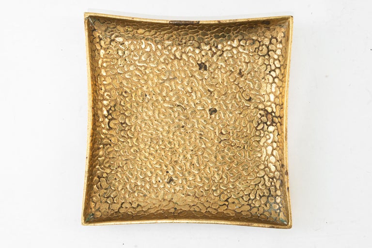 Hammered ashtray vienna around 1950s