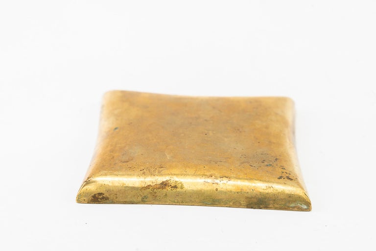 Hammered ashtray vienna around 1950s