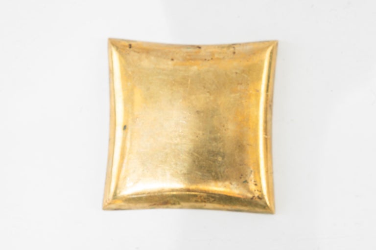 Hammered ashtray vienna around 1950s
