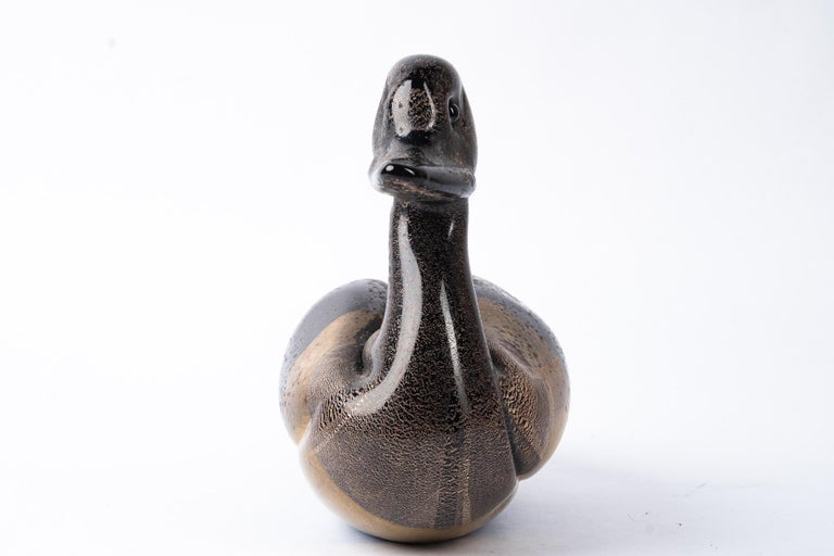 Rare Murano Glass Duck around 1950s
