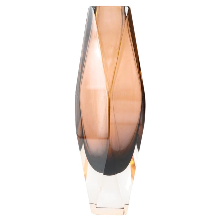 Murano- Sommerso- glass vase vienna around 1960s