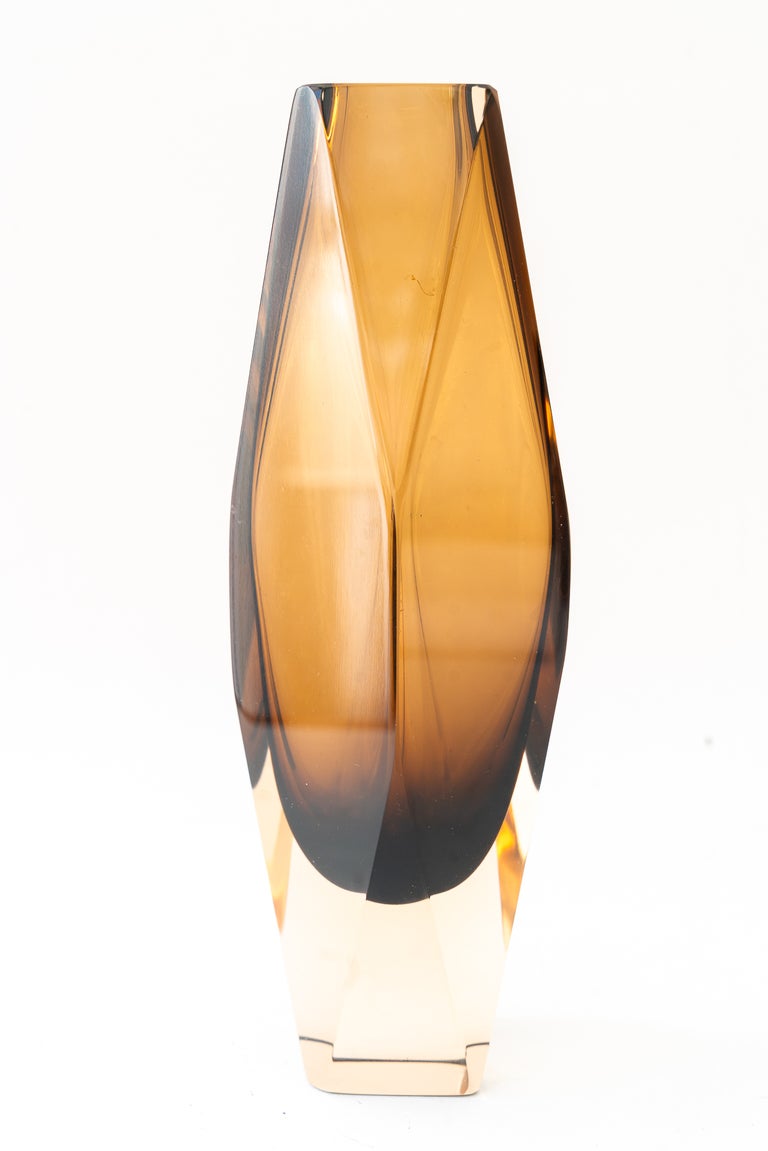 Murano- Sommerso- glass vase vienna around 1960s