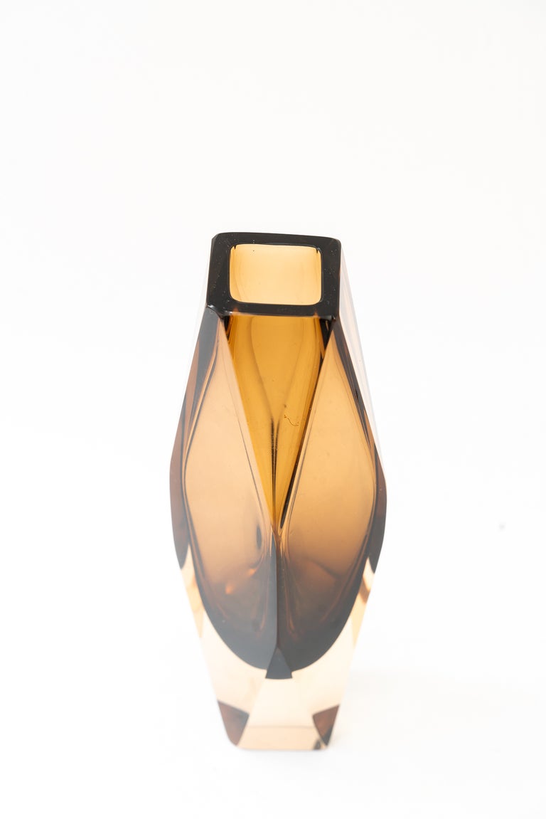 Murano- Sommerso- glass vase vienna around 1960s