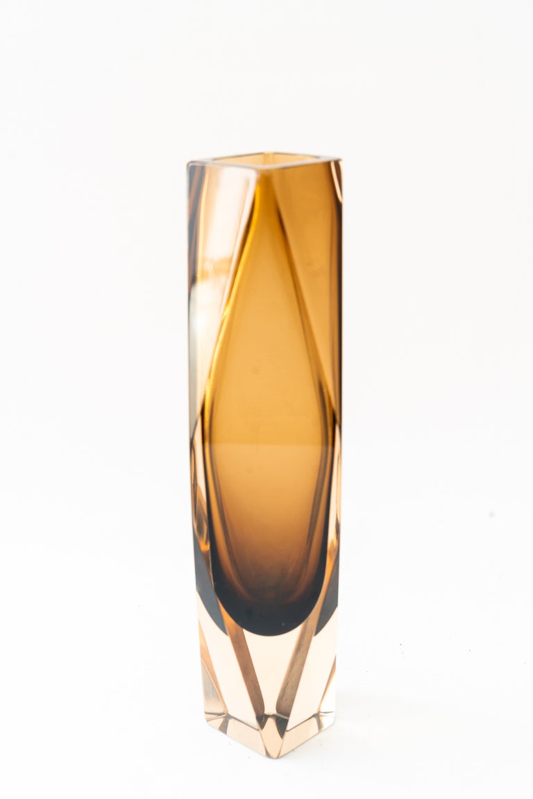 Murano- Sommerso- glass vase vienna around 1960s