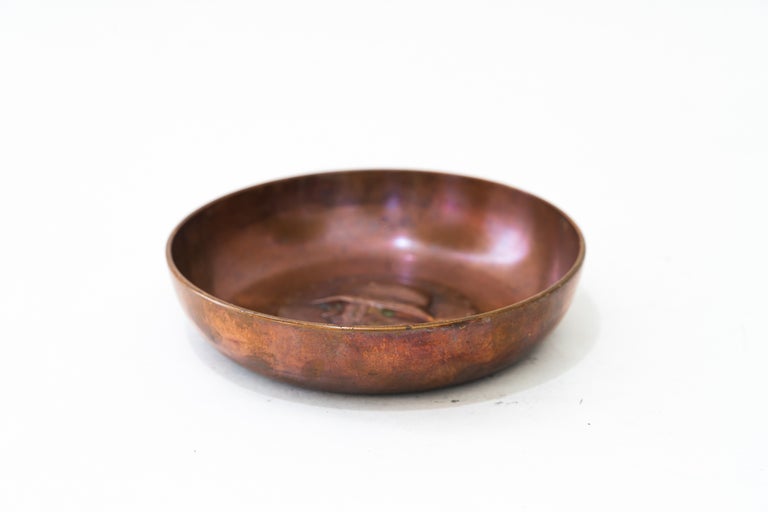 Austrian Army brass bowl with soldier head vienna around 1920s