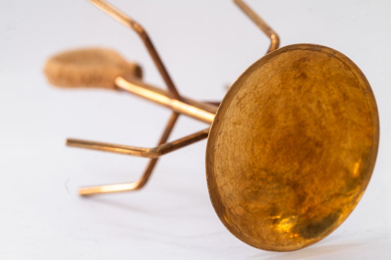 Brass glass holder for small glasses vienna around 1950s