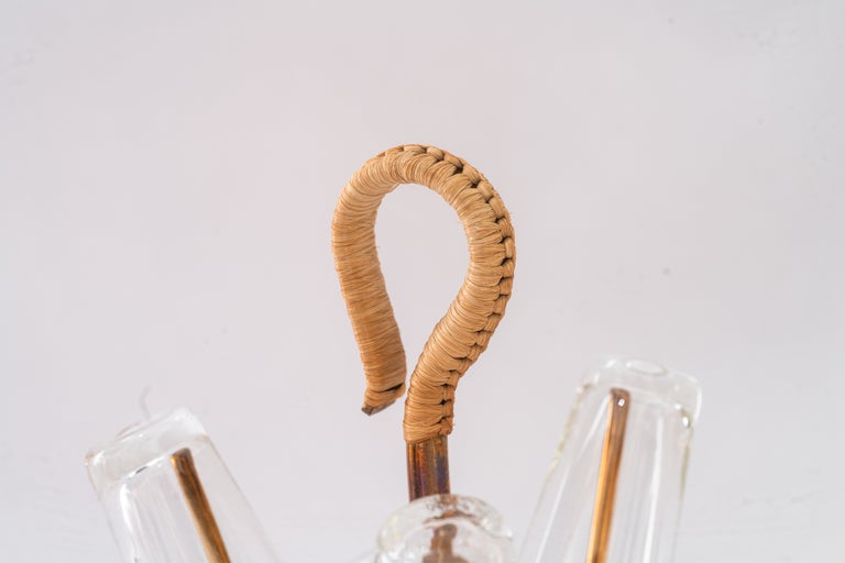Brass glass holder for small glasses vienna around 1950s