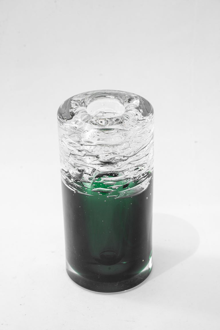 Heavy Murano vase italy around 1970s