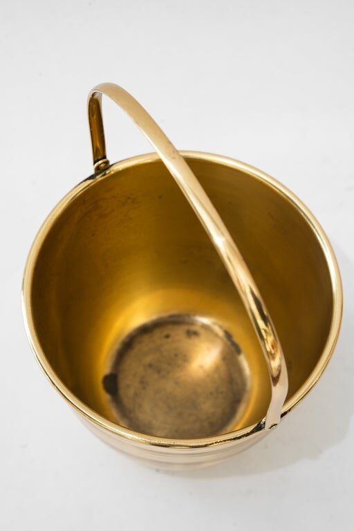 Ice bucket brass vienna around 1920s