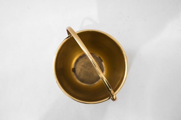 Ice bucket brass vienna around 1920s