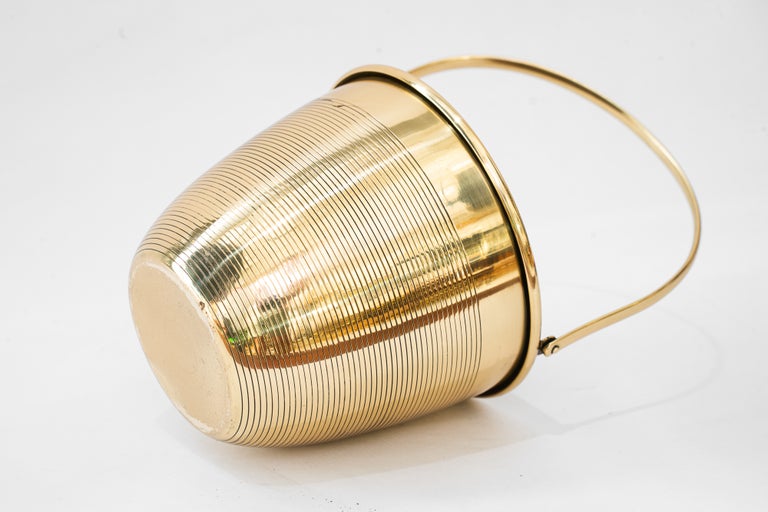 Ice bucket brass vienna around 1920s