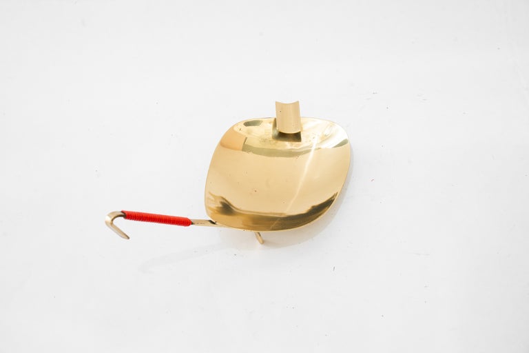 Portable ashtray brass vienna around 1960s