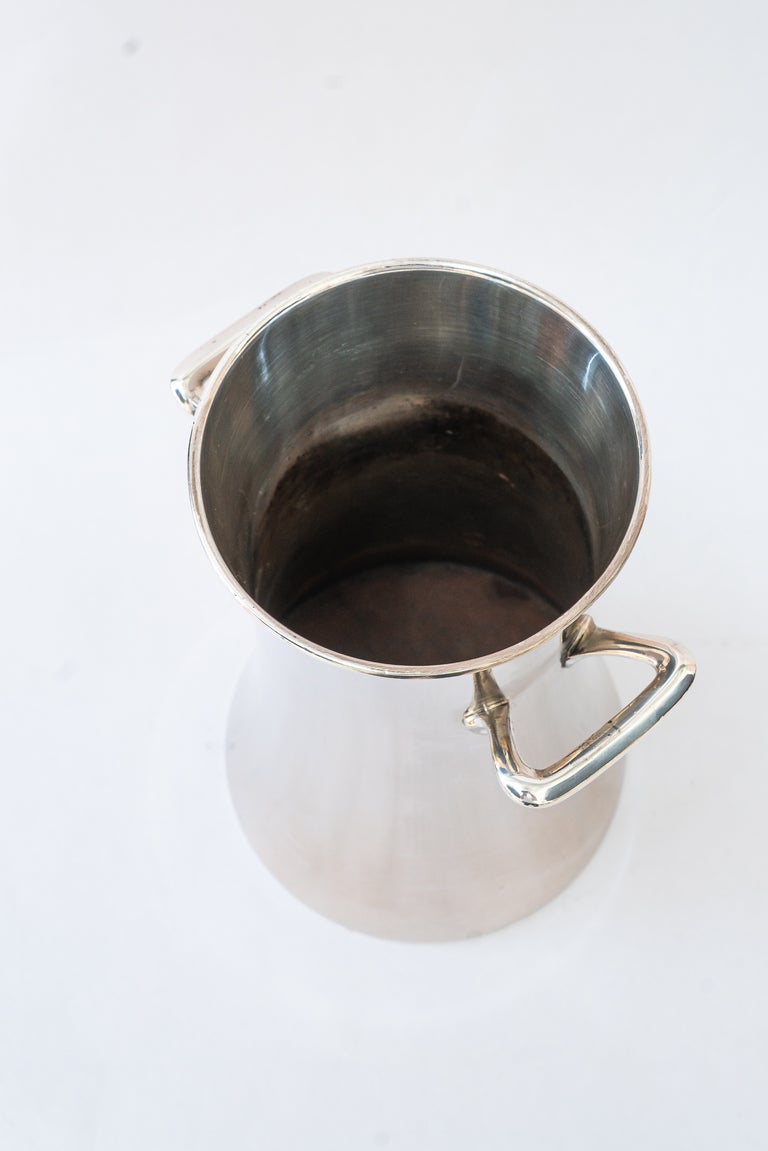 Art Deco Alpaca Berndorf ( signed ) champagne cooler around 1920s