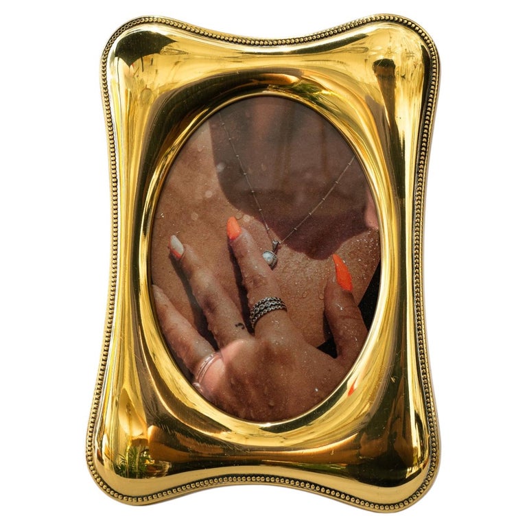 Art Deco brass picture frame vienna around 1920s