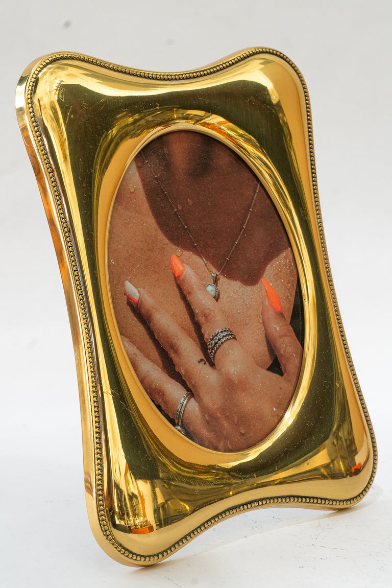 Art Deco brass picture frame vienna around 1920s