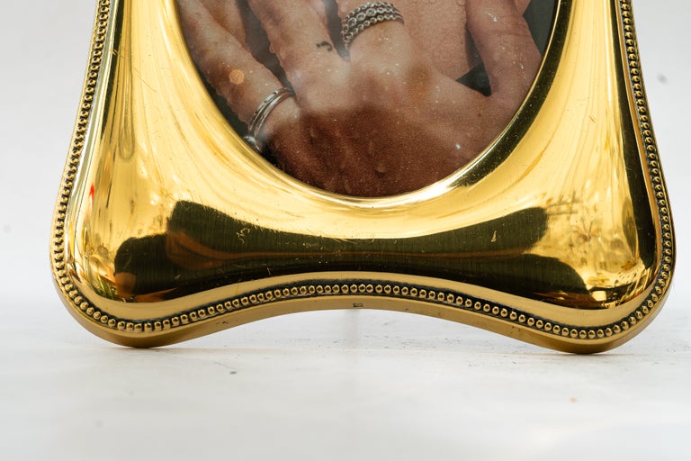 Art Deco brass picture frame vienna around 1920s
